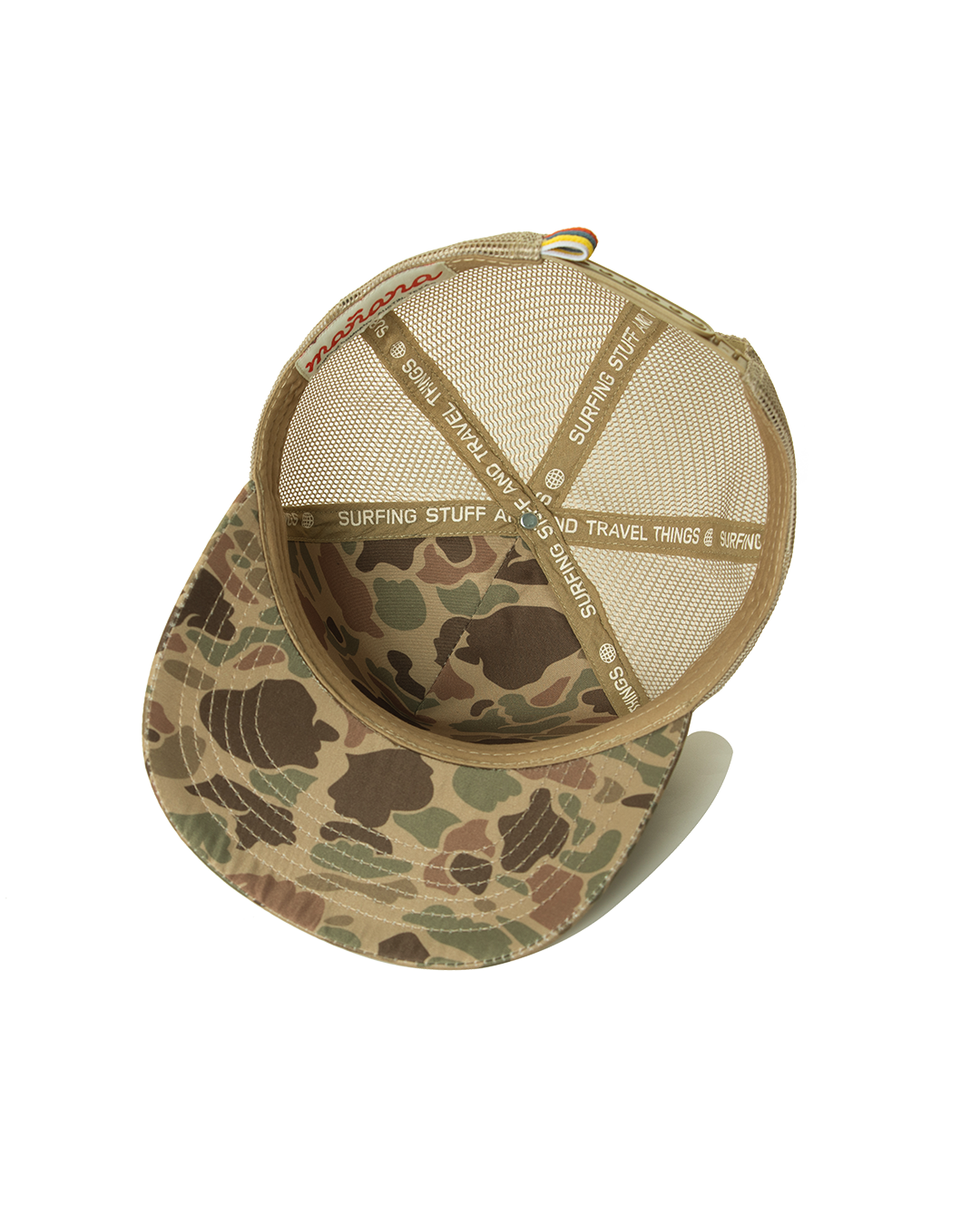 Mesh Back "M" Trucker - Camo