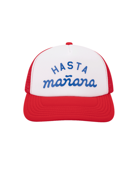 Hasta Manana Foam Trucker - Red