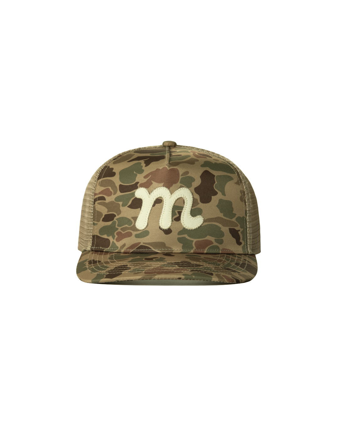Mesh Back "M" Trucker - Camo