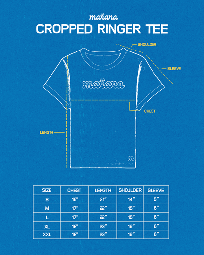 Cropped Ringer Tee
